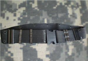China Black cheap tactical belt military Belt for army belt wholesale