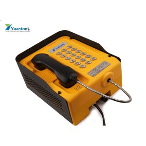 Industrial Weatherproof Telephone with Aluminium Enclosure Stainless Steel