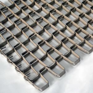 China 304 Stainless Steel Great Wall Honeycomb Conveyor Belt For Food Processing wholesale