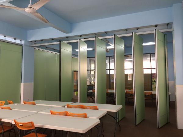 Commercial Furniture Aluminium Profile Foldable Partition Wall Retractable And