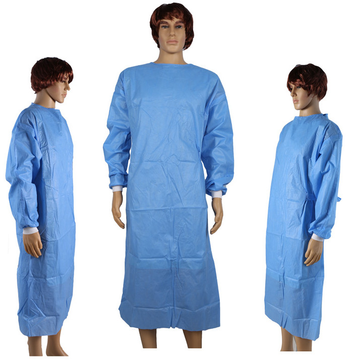 China Dressing Disposable Surgical Gown Waterproof For Medical / Industrial Safety wholesale