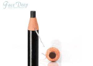 China Face Deep Black Sketch Pencils For Eyebrow Makeup Or Microblading Design wholesale