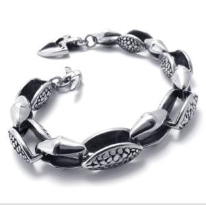 China High Quality Tagor Stainless Steel Jewelry Fashion Men's Casting Bracelet PXB021 wholesale