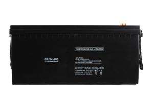 China 12V200AH Rechargeable Valve Regulated Lead Acid Battery wholesale