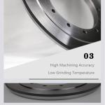 800mm Diamond CBN Grinding Wheel , Thrust Surface Crankshaft Grinding Wheel