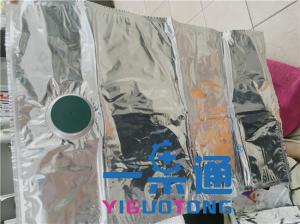 China YGT BIB Bag In Box Wine Dispenser Organza Bag Soft / Silver 1-2 Mm Thickness on sale