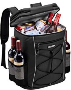 China Reflective Strip Insulated Cooler Bags Waterproof 30 Can Soft Sided Cooler wholesale