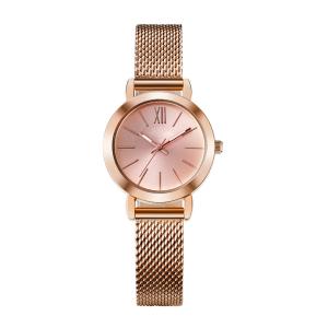 China Bracelet Mesh Band Ladies Alloy Quartz Watch Waterproof Minimalist Watches wholesale