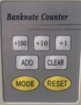 Variable Speed High Quality vacuum money counter bill counting machine