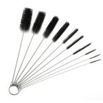 Practical Nylon Bristle Tube Cleaning Brush , 10 PCS Test Tube Washing Brush
