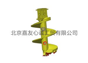 China Single-head Straight Screw Drilling Auger wholesale
