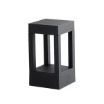 Square Shape Outdoor Grass Lights 600mm , Landscape Villa Garden Lawn Lights