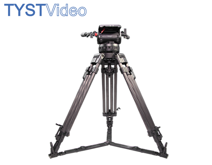 V600 Professional Camera Teleprompter Carbon Fiber Tripod Carry Bag for Video Shooting