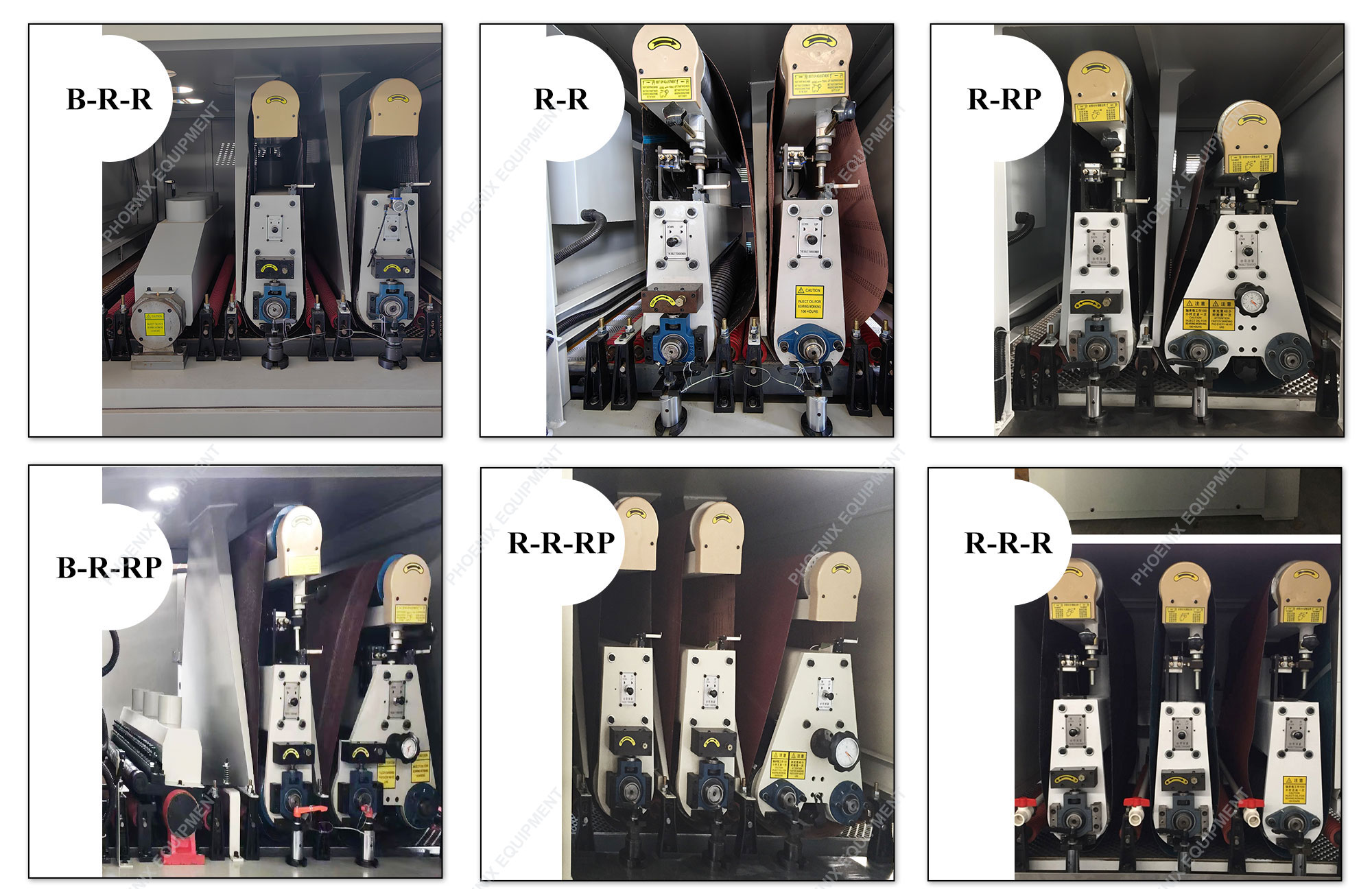 190mm Third Roller Diameter Double-Sided Sanding Machine for Wooden Boards at 0.6Mpa
