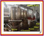 Vertical Fluid Bed Dryer For Fruit / Vegetable 0 . 25 - 5Ton 50 / 60Hz