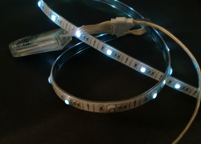 60CM 24 RGB Battery Powered Led Light Strips USB Colorful Changing
