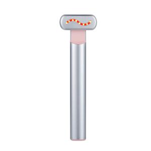 China EMS Electric Eye Massager Pen Red Photon Anti-wrinkle Vibration Heating Reduce Eye Bags Dark Circles Device wholesale