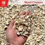 1-2 Tons/Hour Diesel Powered Wood Chipper Branch Shredder