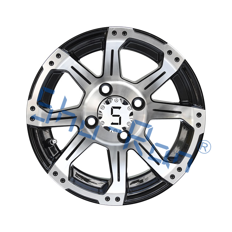 Shuran Aluminum Alloy 12 inch Golf Cart Wheels For ATV