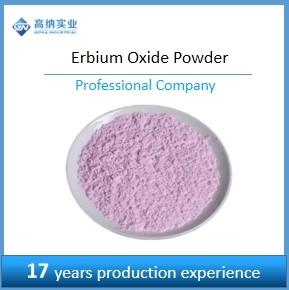 China Biomedicine Min 99.9% Erbium Oxide Er2O3 Rare Earth Oxide wholesale