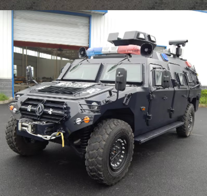 48° Climbing Angle Military Armoured Vehicles with Triple Insurance One Button Electric Start