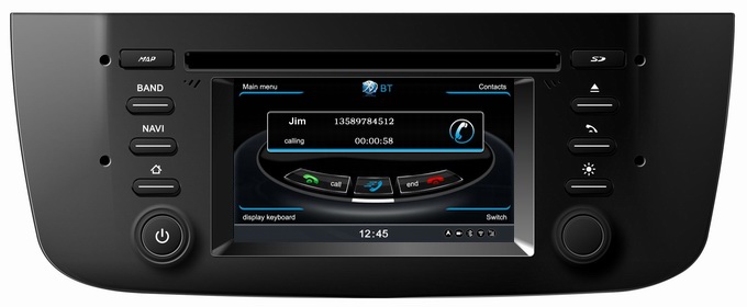 Ouchuangbo Car GPS Radio Multimedia for Fiat Punto With 3G /wifi VCD iPod S100 System OCB-264