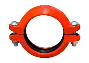 China 90 Elbow Grooved Couplings And Fittings PN16 With EPDM Gasket wholesale
