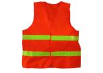 None Pocket 100% Polyester Reflective Jacket Vest
