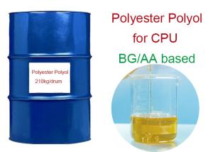 China Raw Material Polymer Polyester Polyurethane Polyol wholesale