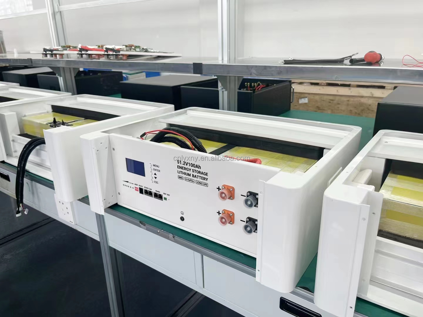 Hot selling wholesale home solar energy storage products prismatic lithium ion 48v 100ah lifepo4 battery