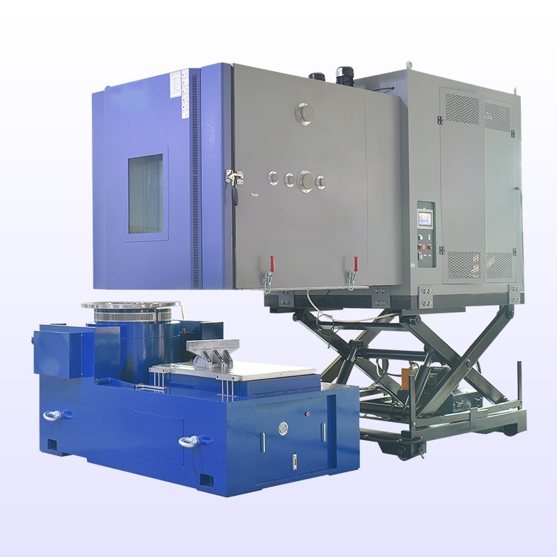 Vibration Test System Combined Controlled Temperature And Humidity Chamber For Aerospace Components