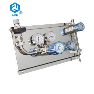 China Single Cylinder 2200psi SS316 Gas Panel Pressure Regulator PTFE wholesale