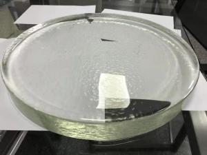 China Tabletop Thick Round Clea K9 SGS Lead Cut Crystal Glasses wholesale
