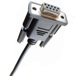 Gev187 Leica Survey Accessories Y Type Cable 6.5ft Serial 9 Pin Rs232