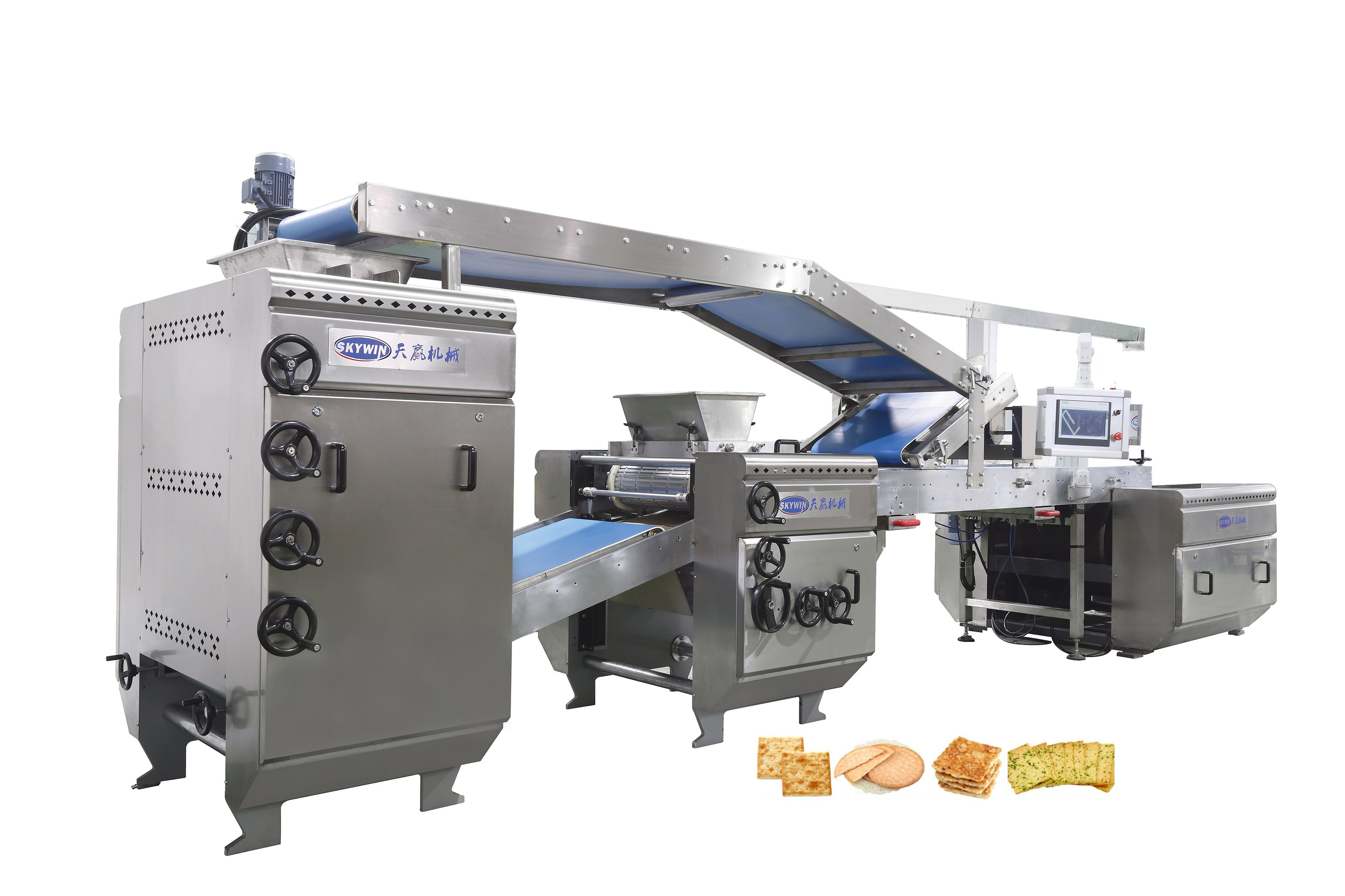 Hot Sales Automatic New Tray Type Cookies Mechanical/ PLC Cutter And Deposit Cookies Machine Price