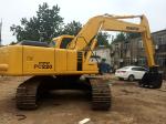 Heavy Duty Second Hand Excavator , Durable Used Komatsu Excavator Pc220