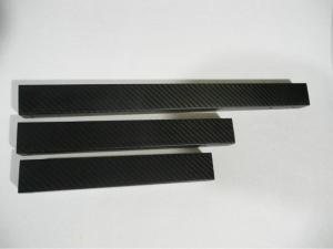 China Professional 3k high toughness pultrusion Rectangular Carbon Fiber Tube moulded wholesale