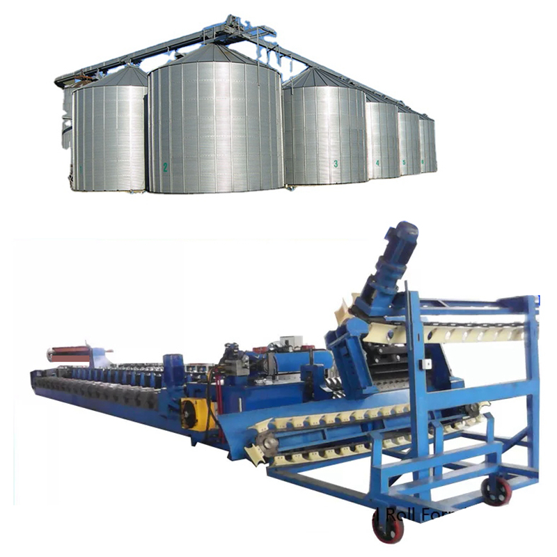 5000kg Mobile Guard Gutter Rolling Machine For Tile Forming