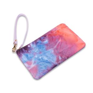 China SilkscreenTNT Ladies Stylish Handbags Travel Tie Dye Wristlet EN17 wholesale