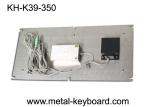 Anti - vandal Industrial Metal Kiosk Keyboard with Laser Trackball , dustproof