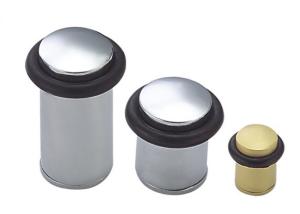 China electroplate rubber door stopper holder Door Clear Bumper manufactory wholesale