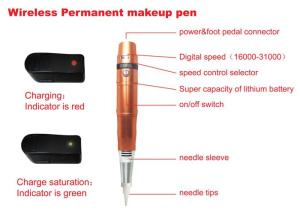 China OEM Lip and Eyebrow Permanent Tattoo Design Equipment Tattoo Pen wholesale