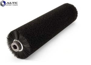 China Cylinder Industrial Cleaning Brushes Food Grade Hard Plastic Galvanized Metal Base wholesale