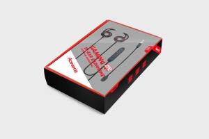 China Usb/3.5mm Jack 10mm 18 Ohm Black Sport Wireless Earphones With Mic wholesale