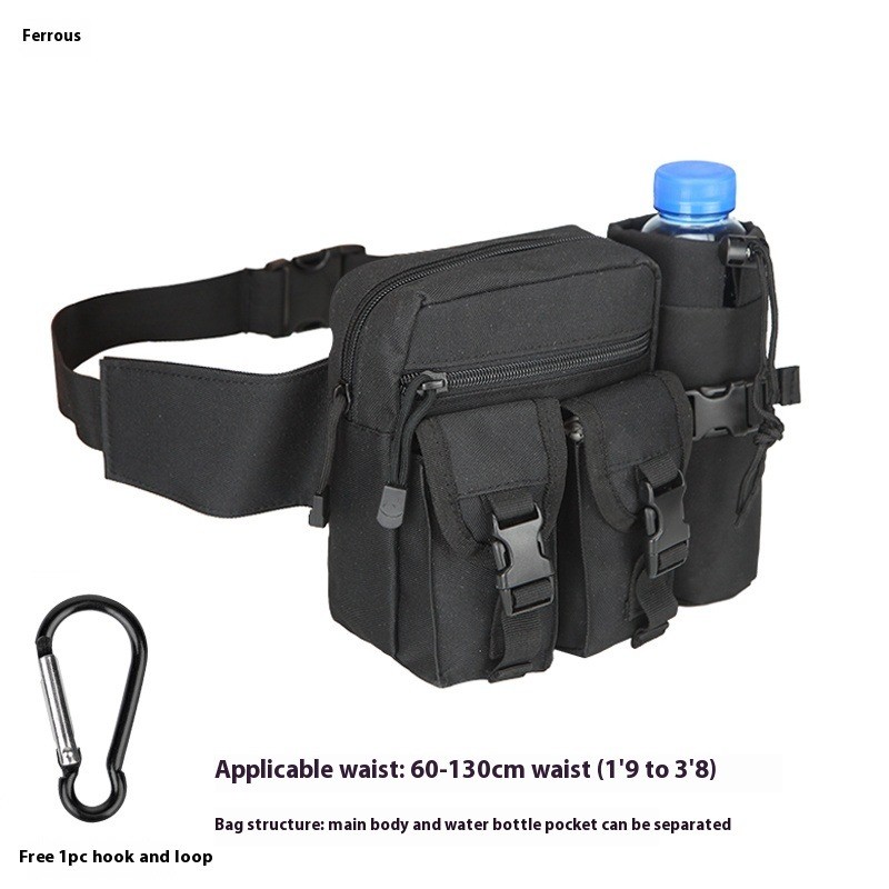 Fanny Pack Men'S Multi-Functional Sports Waterproof Small Fanny Pack Kettle Satchel Outdoor Riding Fishing Travel Kit