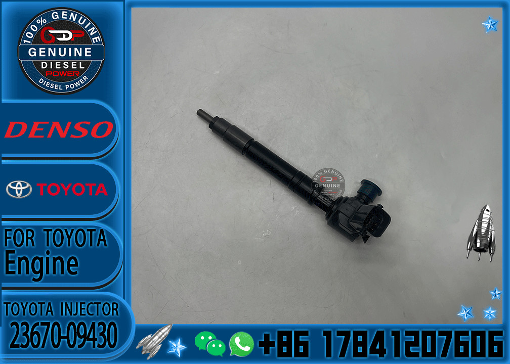 Common Rail Diesel Injector 23670-0E020 23670-09430 For Toyota 2GD-FTV Engine