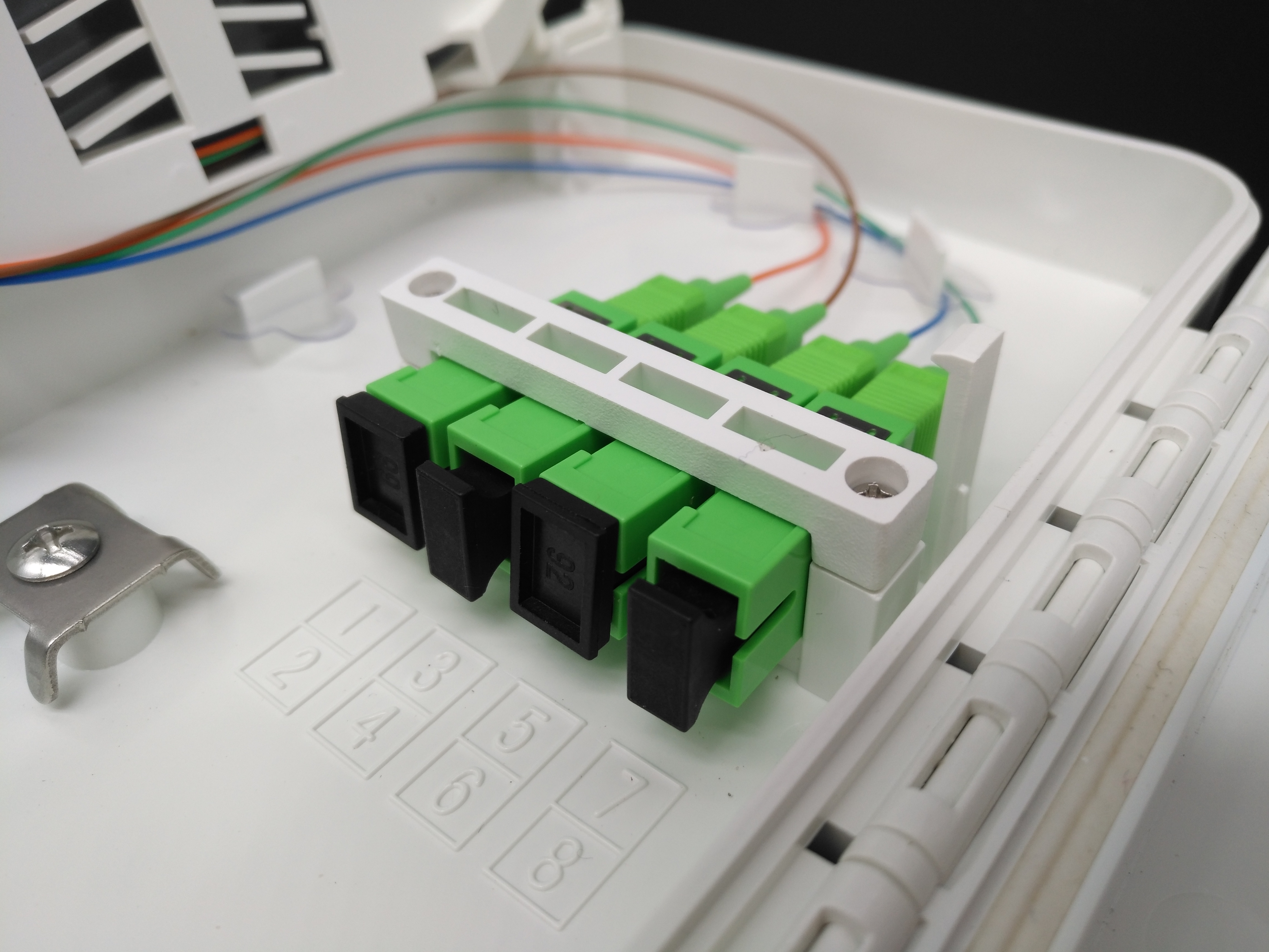 Fiber terminal box 4cores