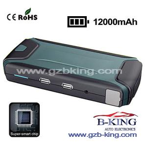 China New 12000mAh Car Jump Starter Power Bank wholesale