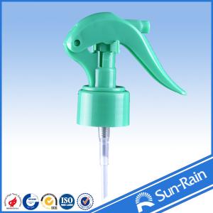 China OEM Green Plastic cosmetic Mini Trigger Sprayer for garden watering wholesale