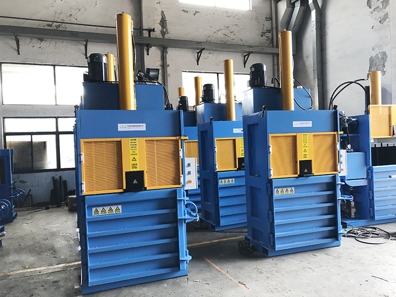 Vertical Hydraulic Plastic Baling Machine Press Waste Paper Baler Machine